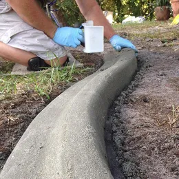 Trädgårdsdekorationer spårar Tillverkning DIY PAVER Mögelcement Brick Design Byggnader Väg Yard Soil Path Gipsverktyg