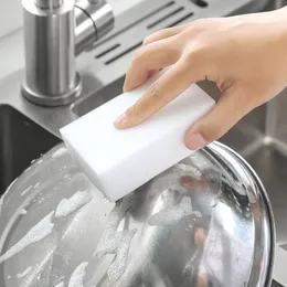 Scouring Pads 100x70x30mm Magic Sponge Eraser White Melamine Sponge Cleaning for Kitchen Office Bathroom Cleaner Tools