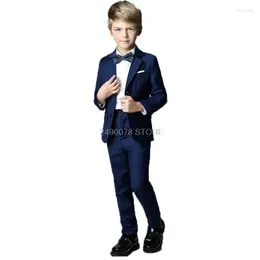 Clothing Sets Boys Suits For Weddings Kids Piano Show Performance Costume Enfant Garcon Mariage Jogging Blazer British Style Tuxedo