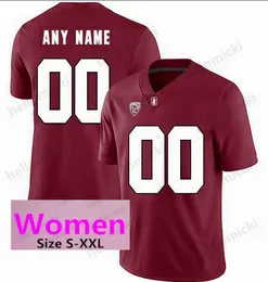 축구 유니폼 커스텀 스탠포드 추기경 축구 기독교 McCaffrey Andrew Luck John Elway Bryce Love Stitched Jersey