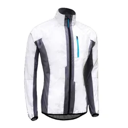 fashion cool running riding windbreaker reflective fabric jacket custom reflective cycling jacket