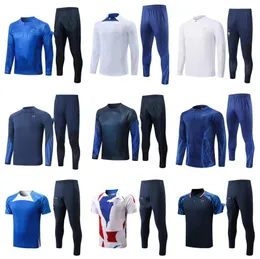 22 23 francuskie dresy Camisetas de Football Tracksuit 2022/23 French Man Set Training Chand CHANDAL FUTBOL Surowanie