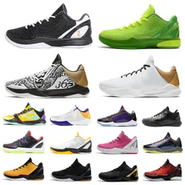 WITH BOX 2023 OG Mamba Basketball Shoes ko Grinch be Mambacita 5 6 Del Sol Alternate Bruce Lee All-Star Big Stage Chaos Think Pink Prelude Sports Shoe Lakers 1th.