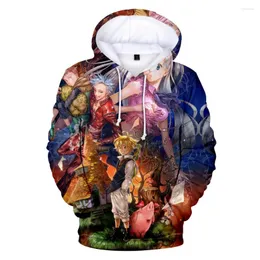 Hoodies masculinos 2022 Nanatsu No Taizai 3D Ultra-Dalian Hoodie de alta qualidade Casual Sweatshirt Autumn Fashion Pullover