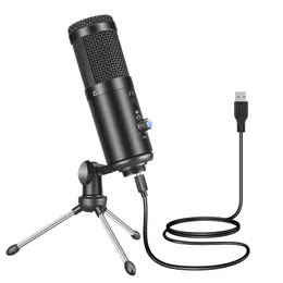 Mikrofone USB Studio Professional Kondensator für PC Computer Aufnahme Streaming Gaming Video Karaoke Singen Mikrofon 221114