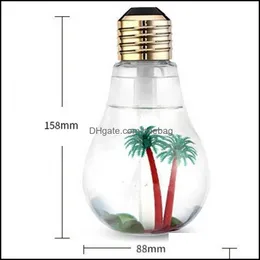 기타 가정용 선 드라이 미니 USB 공기 청정기 색상 조명 BB 침묵 트라닉 급수 기기 차량 데스크톱 가정 MO DH2YF