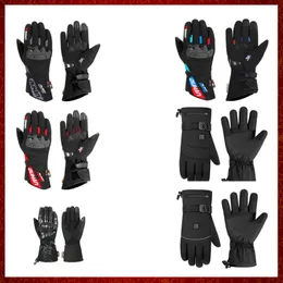 ST150 Luvas de motocicletas de motocicleta Winter Aquecimento Aquecido Guant￩s Moto Touch Tela Touch Battery Motorbike Racing Gloves