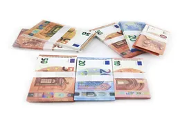 Nieuw Nep Geld Bankbiljet Partij 10 20 50 100 200 US Dollar Euro Realistisch Speelgoed Bar Rekwisieten Kopieer Valuta Film Geld Fauxbillets 100 2890402EDLO