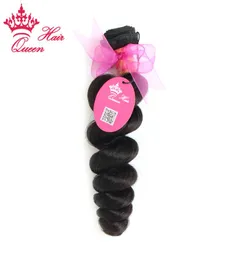 Queen Hair Products 100 Brazilian Virgin Loose Wave virgin hair extensions Queen hair 8quot28quot 1pc color 1B DHL 6092914