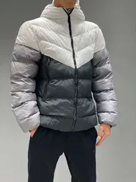 새로운 다운 재킷 남자 겨울 따뜻한 후드 다운 코트 두꺼운 파카 남성 재킷 야외 패딩 코트