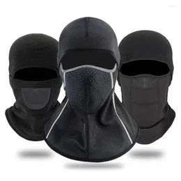 Rowerowe czapki Thinkrider Cap Winter Scaring Scarf Balaclava Velvet Bike Full Face Cover Nakrywa Kapelusz na łyżwach