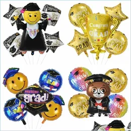 Christmas Decorations Christmas Decorations Graduation Balloon Gift Helium Foil Congratation High School Party 220829 Drop Delivery Dhbjo