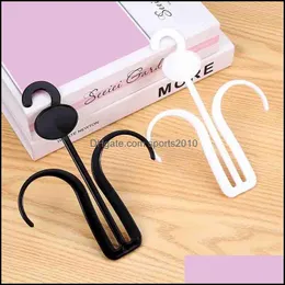 Hooks Rails 13 5X18Cm Plastic Shoe Hook Supermarket Cottonpadded Shoes Hooks Props Display Slipper Rack Pp Black White 0 28Lz Y2 D Dh5By