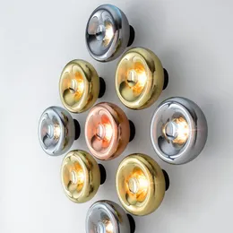 Vägglampdekoration designer hem inomhus LED -ljus för sovrum bredvid/vardagsrumsbelysning