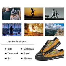 M￤n stitch skor anpassade sneakers handm￥lade duk herrar kvinnor mode l￥ga klipp andningsbara promenader jogging tr￤nare