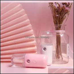 Novelty Items Household Humidifier Rehydration Atomizing Sprayable Water Mini Rechargeable Nanometer Novelty Diffuser Essential 6 5S Dhy4P