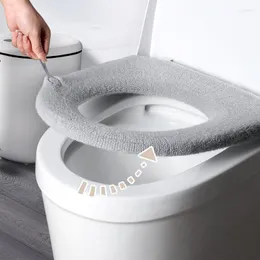 Coprisedili WC ECOCO Tappetino spesso, accessori da bagno lavabili caldi invernali