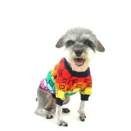Свитера одежды для собак для маленьких S весна и осенью открытого отдыха теплой дизайнерская одежда Schnauzer Pug French Bulldog Pet 221114