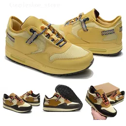 1 Mens Womens Running Shoes Concepts 1 87 Baroque Brown Sneakers TS X Pragment Patta Waves Sean Wotherspoon Oregon Duck Trainers Big 13 Eru 47 H1