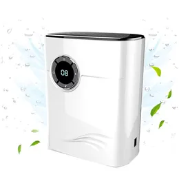 Dehumidifiers Portable Premium Dehumidifier Negative Ion Air Cleaner Energy Saving Air Dryer 1200ml Moisture for Home Room Kitchen Absorbing 221107