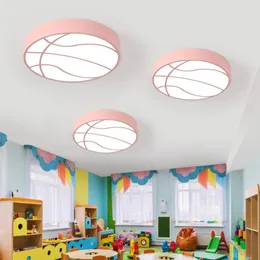 Światła sufitowe LED Basketball Pokój dla dzieci Kreskówka Przedszkole Placground Baby Wear Shop Kreatywna lampa LU8111404