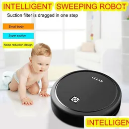 Mops Mops Usb Charging Intelligent Lazy Robot Wireless Vacuum Cleaner Swee Vaccum Robots Carpet Household Cleaning Hine11 Drop Deliv Dhpzt