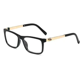 Solglasögon ramar fyrkantiga små ramglasögon kvinnors lyxmärke designer mode för mäns eyewears damer klara vanlig spegel 4 färg 221111