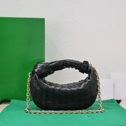 7A con scatola Borsa a tracolla tote di design di qualità Borse a catena Moda di lusso Borsa da donna in vera pelle intrecciata Borsa nera con cerniera Borsa in pelle di agnello Hobo Borse shopping