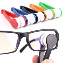 eyeglasses الملحقات المحمولة متعددة الوظائف تنظيف نظارة نظارة شمسية نظارة شريرة الألياف microfiber فرش المسح أدوات mini 1 pcs 221115