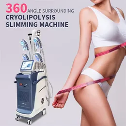 RF Equipment 7 in 1 Fat Freezeing Machine Slimming 40k Cavitation Lipo Laser Pads Body RF 360 Cryolipolysis Cryoskin Vacuum Cryotherapy Face Adipose Reduction