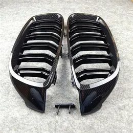 R & L Auto Parts Front Grille Grilles Carbon look For 4 series F32 F33 F36 F80 F82 F83 2013-IN Car Exterior