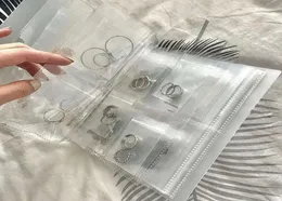 أكياس المجوهرات أكياس 120100pcs عالية الصافية هدايا بلاستيكية صغيرة Ziplock حقيبة قابلة للشفاء مع دفتر التخزين drop3068600