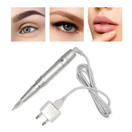 Permanenta makeupmaskiner 4in1 2Style Needles Machine 3D Pen för ögonbrynen utgör tatueringsapparater små tatueringar med batteri 221109