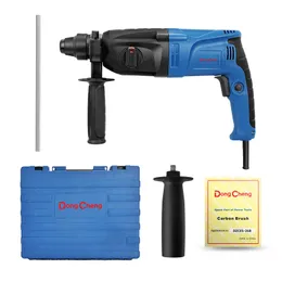 Dong Cheng SDS-Plus Hammer Drill com rota￧￣o para frente e reversa