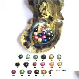 Pearl akoya p￩rola ostra nova rodada de 67 mm Coloras do mar natural Cturado em j￳ias de entrega de gotas por atacado de mexilh￵es frescos dhjct