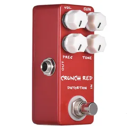 Other Electronics MOSKY CRUNCH RED Pedal Guitar Multi Effects Processor Pedals for Electric Guitar Accessories Ukulele Bass Musical Instruments 221115