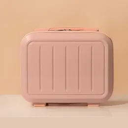 Valizler Bavul 13 inç Kozmetik Kutu Moda Kızlar Taşınabilir Mini Depolama Küçük Kutu Seyahat 221114