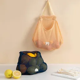 Storage Bags Reusable Mesh Produce From Cotton - Vegetable -Washable Fruit & Veggie