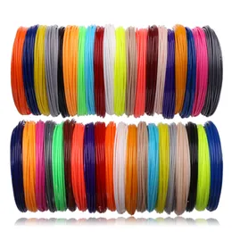 Printer Ribbons Rolls ABS PLA Plastic for 3d pen 50 100 200 meter Colorful filament handle set refill plus print kids birthday gifts 221114