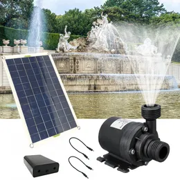 Air Pumps Accessories 800LH 50W Solar Submersible Aquarium Water Pump UltraQuiet Fish Pond Water Fountain Pump for Home Small Fish Tank 221115