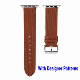 Luxury G Designer Strapsswatchbands Watch Band 42mm 38mm 40mm 44mm 41mm 45mm Iwatch 8 7 2 3 4 5 6 Bandas Bracelete de pulseira listras de moda