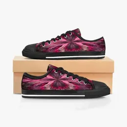 Gai gai sapatos masculinos tênis personalizados pintura à mão lona moda feminina multi baixos respirável caminhada jogging formadores