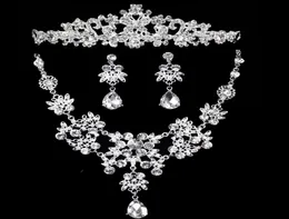 Новое прибытие страшных украшений на свадебные украшения устанавливают серебряные кристаллы Три шва.