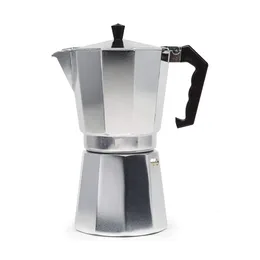 Kaffeetöpfe Moka -Pot Italienische Kaffeemaschine Espresso Aluminium Geysir Kaffeemaschine Kessel Latte Stove Classic Kaffee Barista Accessoires 221114