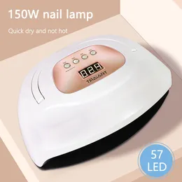 Nageltorkar Sunx8 Max 220W Dual Light Source UV Lamp 57 Pärlor LED Snabbtorkning Stort Space Hand P Anotherap Machine 221031