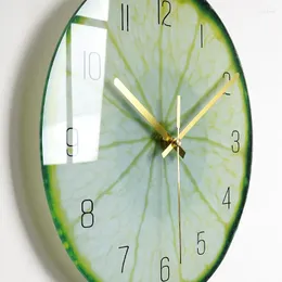 Настенные часы скандинавские современные минималистские немой из гостиной.