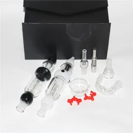 물 담뱃대 넥타 키트 키트 마이크로 NC 유리 티타늄 네일 네일 넥타 파이프 흡연 워터 파이프 2.0