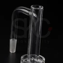 Smoke Nail Fully Welded Beveled Edge Control Tower Quartz Banger 10/14/18mm 2.5mm Thick For Dab Rigs Glass Water Pipes