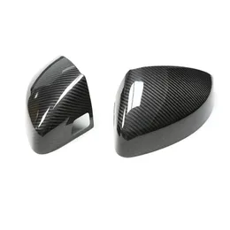 Car Carbon Fiber Mirror Cover Housing for A3 RS3 S3 Patch type Review Mirrors Shell Caps Auto Accessories