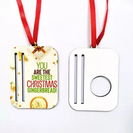 Sublimation Money Card Christmas Decorations MDF Blanks Heat Transfer Money Cards Gift